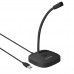 PROMATE OmniDirectional USB Microphone with Gooseneck Design & Mute Button